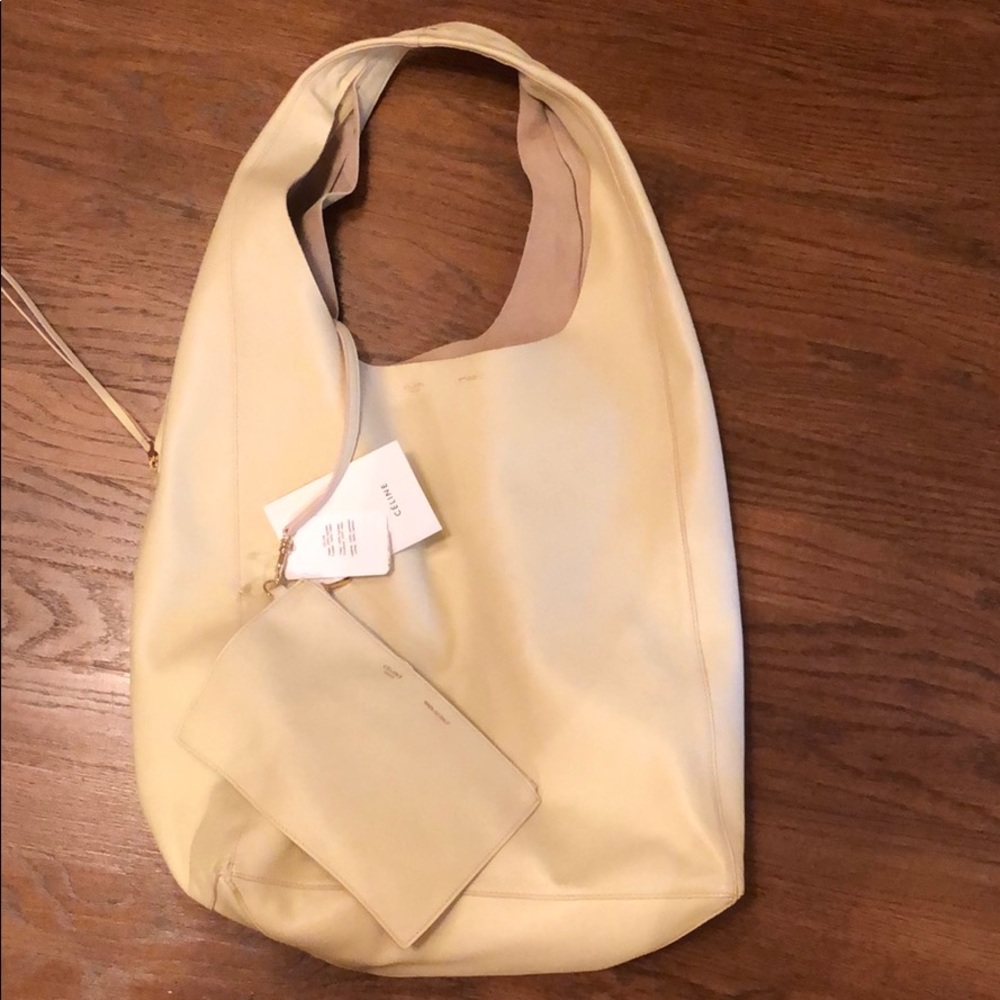 AUTHENTIC NWT CELINE LEATHER HOBO BAG